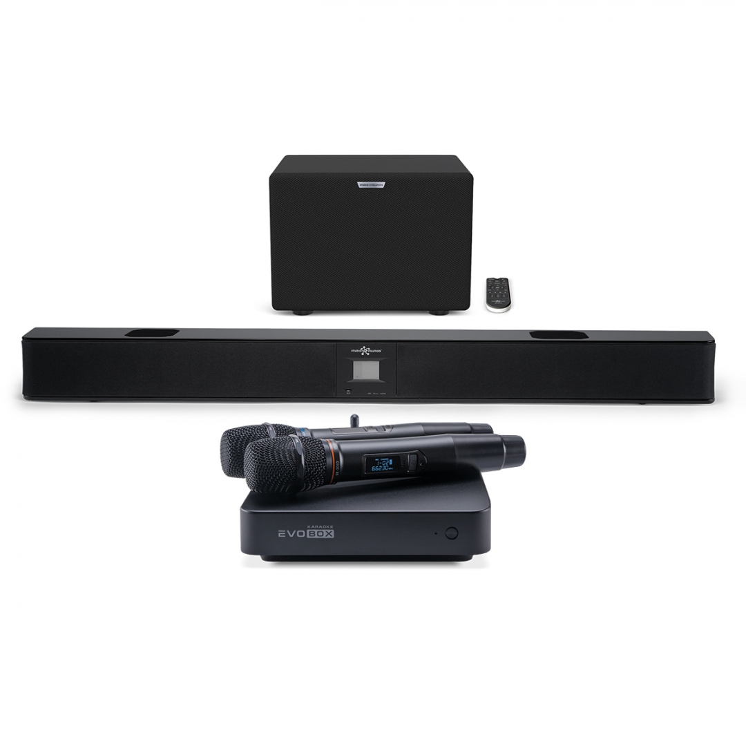 караоке-комплект EVOBOX Plus + EvoSound Bar (саундбар с караоке) в Николаевске