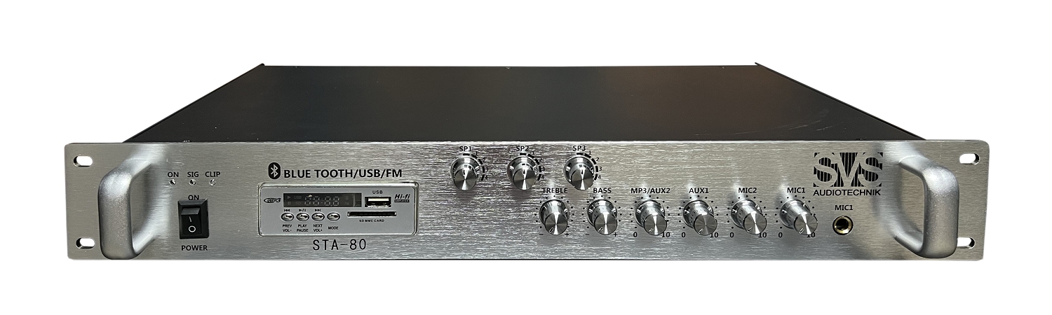 SVS Audiotechnik STA-80 Микшер-усилитель для систем Public Address в Николаевске