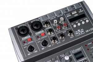 SVS Audiotechnik mixers AM-4 DSP Аналоговый микшерный пульт, 4-канала в Николаевске